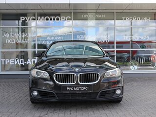 2014 BMW 5 серии 520i VI (F10/F11/F07) Рестайлинг, чёрный, 2080000 рублей, вид 2