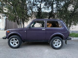 2001 Lada (ВАЗ) 2121 (4x4) I Рестайлинг, фиолетовый, 450000 рублей, вид 2