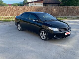 2011 Toyota Corolla X (E140, E150) Рестайлинг, чёрный, 1290000 рублей, вид 1