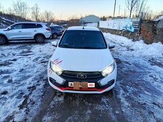 2023 Lada (ВАЗ) Granta Euro-2 I Рестайлинг, белый, 830000 рублей, вид 3
