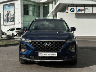 2020 Hyundai Santa Fe IV, синий, 2529000 рублей, вид 2