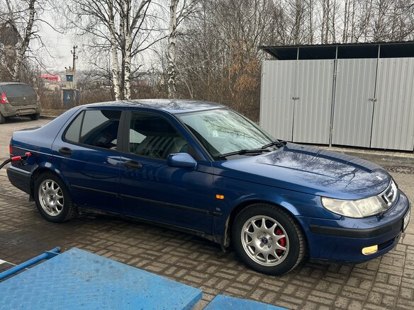 1998 Saab 9-5 I, синий - вид 3
