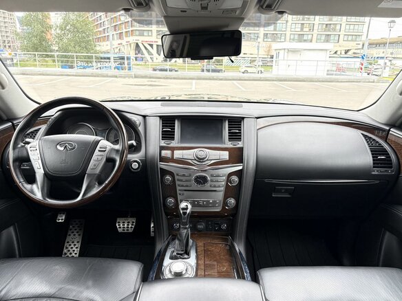 2018 Infiniti QX80 I Рестайлинг 2, чёрный, 3849000 рублей - вид 9
