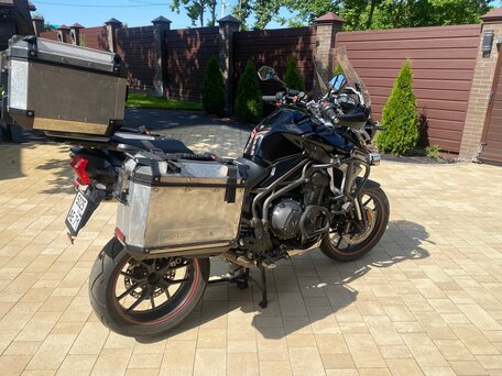 2017 Triumph Tiger Explorer, чёрный, 999998 рублей, вид 5