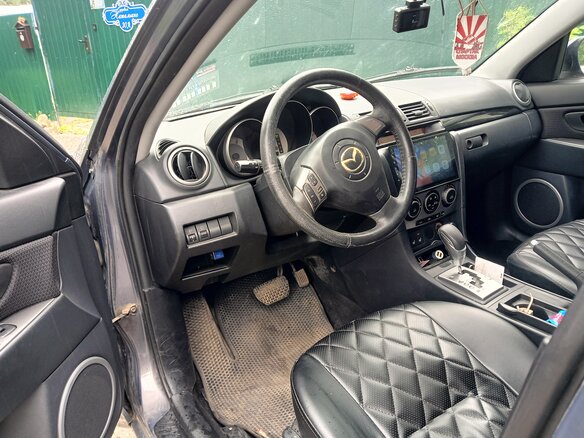 2007 Mazda 3 I (BK) Рестайлинг, серый - вид 6