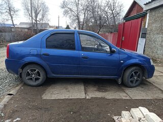 2007 Renault Logan I, синий, 180000 рублей, вид 2