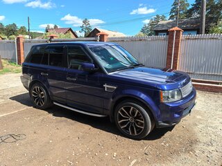 2009 Land Rover Range Rover Sport I Рестайлинг, синий, 2000000 рублей, вид 1