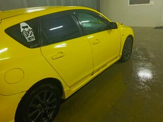 2006 Mazda 3 I (BK) Рестайлинг, жёлтый, 500000 рублей, вид 4