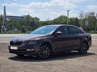 2017 Skoda Octavia III (A7) Рестайлинг, коричневый, 1700000 рублей, вид 1