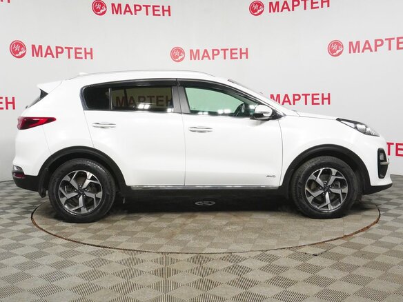 2019 Kia Sportage IV Рестайлинг, белый - вид 4
