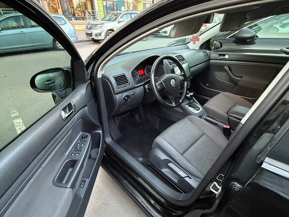 2006 Volkswagen Golf V, чёрный - вид 5