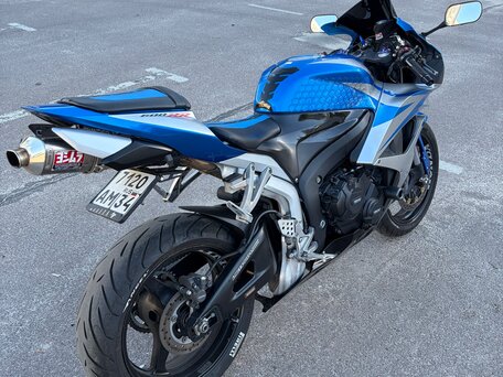2007 Honda CBR 600RR, синий, 650000 рублей, вид 1