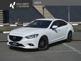 2017 Mazda 6 III (GJ) Рестайлинг, белый, 2070000 рублей, вид 1