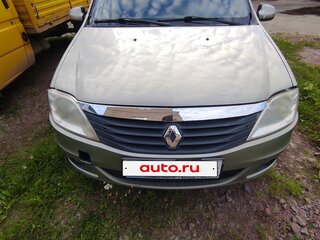 2011 Renault Logan I Рестайлинг, бежевый, 250000 рублей, вид 3