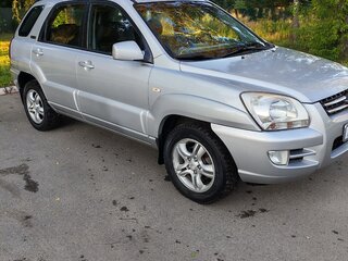 2006 Kia Sportage II, серебристый, 690000 рублей, вид 2