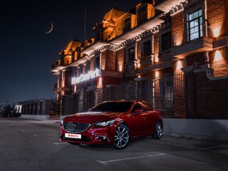 2018 Mazda 6 III (GJ) Рестайлинг, красный, 2400000 рублей, вид 3