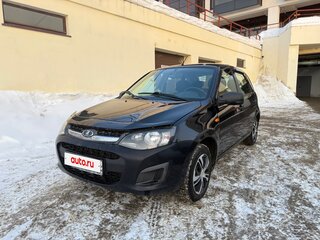 2013 Lada (ВАЗ) Kalina II, чёрный, 400000 рублей, вид 1