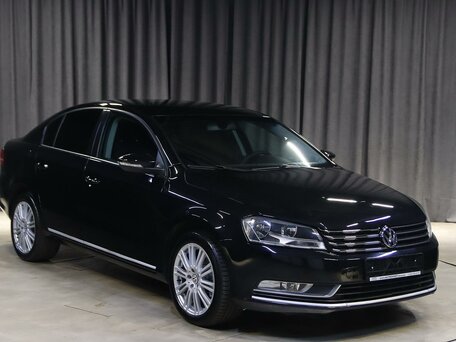 2014 Volkswagen Passat B7, чёрный, 899000 рублей, вид 3