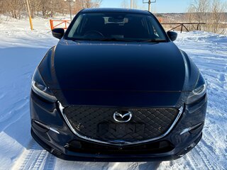 2018 Mazda Axela III Рестайлинг, синий, 1600000 рублей, вид 2