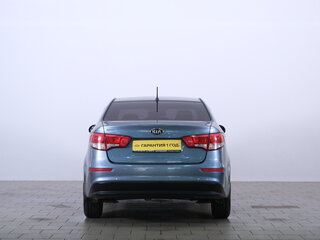 2015 Kia Rio III Рестайлинг, голубой, 969000 рублей, вид 5