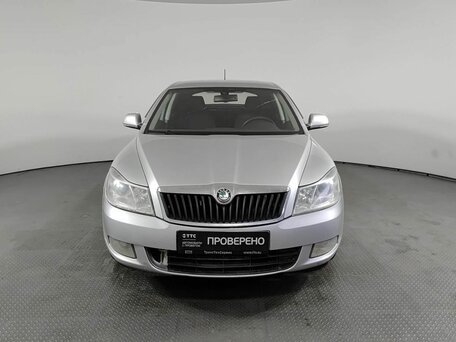 2012 Skoda Octavia II (A5) Рестайлинг, серебристый, 633410 рублей, вид 2