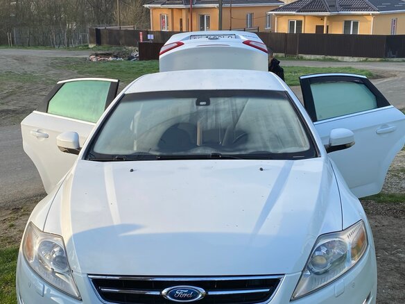 2010 Ford Mondeo IV Рестайлинг, белый, 900000 рублей