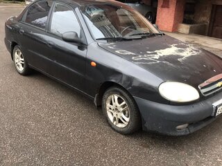2008 Chevrolet Lanos I, чёрный, 120000 рублей, вид 3