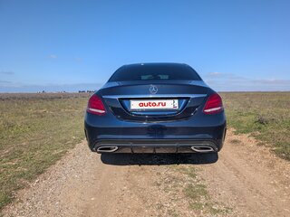 2015 Mercedes-Benz C-Класс 180 IV (W205), синий, 2400000 рублей, вид 3