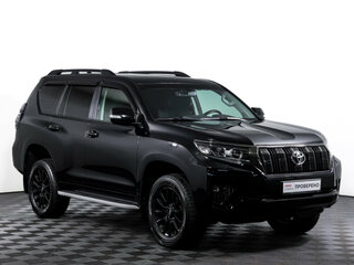 2021 Toyota Land Cruiser Prado 150 Series Рестайлинг 3, чёрный, 6336000 рублей, вид 3