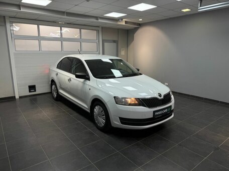 2015 Skoda Rapid I, белый, 945000 рублей, вид 3