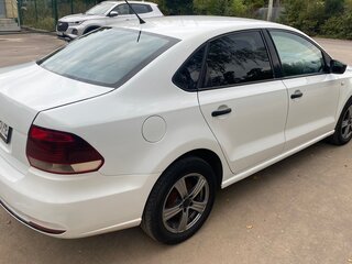 2016 Volkswagen Polo V Рестайлинг, белый, 525000 рублей, вид 5