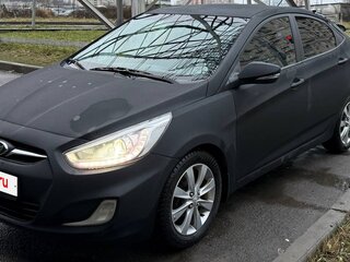 2011 Hyundai Solaris I, чёрный, 700000 рублей, вид 1