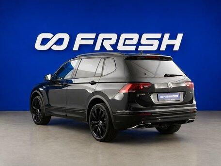 2021 Volkswagen Tiguan Allspace II, чёрный, 3399077 рублей, вид 2