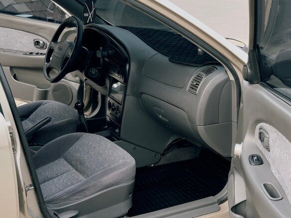 2007 Kia Spectra I Рестайлинг 2, бежевый - вид 7