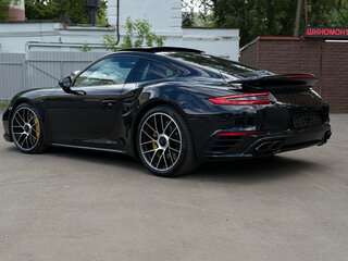 2018 Porsche 911 Turbo S VII (991) Рестайлинг, чёрный, 13300000 рублей, вид 5