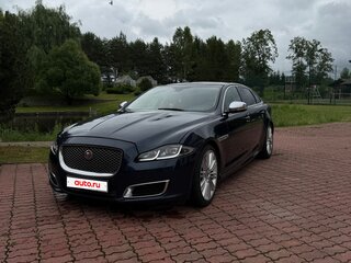 2010 Jaguar XJ Long IV (X351), синий, 2800000 рублей, вид 1