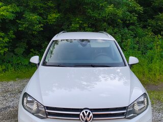 2014 Volkswagen Touareg II, белый, 2900000 рублей, вид 1