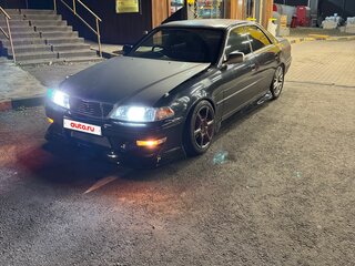 1999 Toyota Mark II VIII (X100), чёрный, 950000 рублей, вид 2
