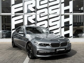 2017 BMW 5 серии 520i VII (G30/G31/G38), серый, 2782500 рублей, вид 1