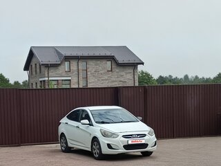 2014 Hyundai Solaris I, белый, 399999 рублей, вид 1