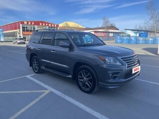 2012 Lexus LX 570 III Рестайлинг, серый, 5000000 рублей, вид 2