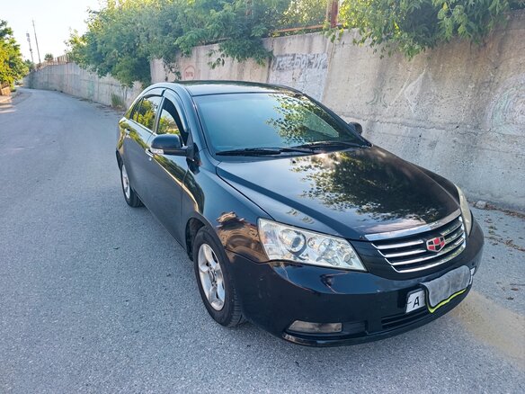 2012 Geely Emgrand EC7, чёрный - вид 3
