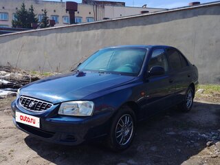 2006 Hyundai Accent ТагАЗ II, серебристый, 250000 рублей, вид 2