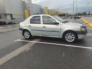 2008 Renault Logan I, зелёный, 145000 рублей, вид 4