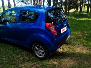 2013 Chevrolet Spark III, синий, 590000 рублей, вид 4