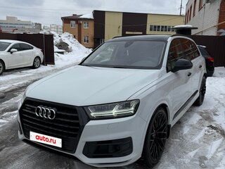 2018 Audi Q7 II (4M), белый, 4300000 рублей, вид 1
