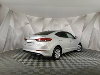 2017 Hyundai Elantra VI (AD), серебристый, 1345000 рублей, вид 2