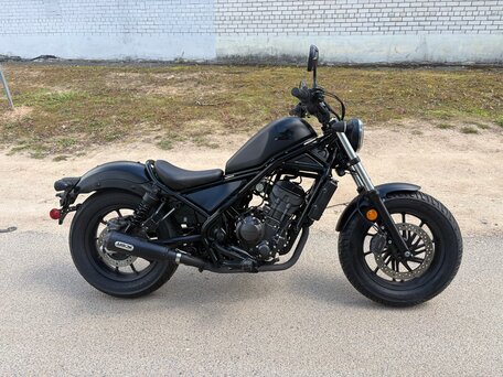 2023 Honda Rebel 300, чёрный, 590000 рублей, вид 2