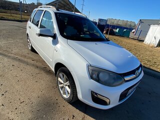 2014 Lada (ВАЗ) Kalina II, белый, 520000 рублей, вид 2