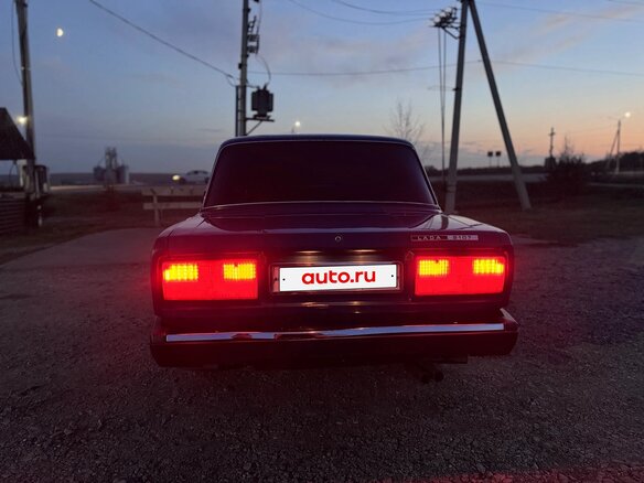 2008 Lada (ВАЗ) 2107, синий, 170000 рублей - вид 8